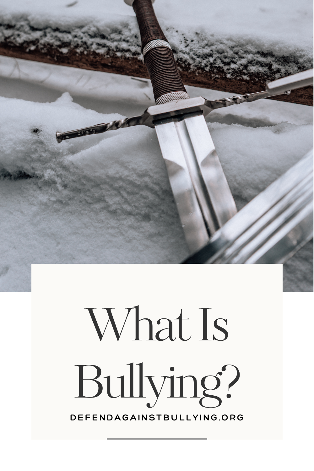 What is bullying?