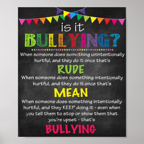 Is It Bullying ? Poster